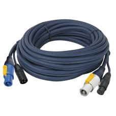 DAP FP17 Hybrid Cable - powerCON & 3-pin XLR - Audio / Power 6m