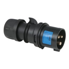Ceeform 16A 3 Pin Plug Male - Black