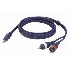 DAP FL30 - stereo mini-jack to 2 RCA male L/R - 3m