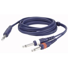 DAP FL32 - mono Jack to 2 mono Jack L/R - 1.5m
