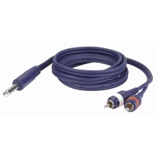 DAP FL35 - Stereo Jack to 2 RCA male L/R - 1.5m