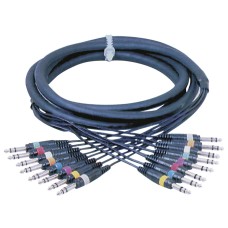 DAP FL66 - 8 Jack stereo to 8 Jack stereo - 3m