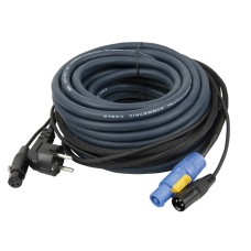DAP FP10 - Schuko/XLR F - powerCON/XLR M - Audio / Power 15m