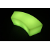 LED Curved Bench