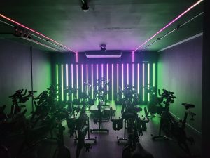 spin studio led pixel lighting